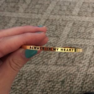 always in my heart bangle